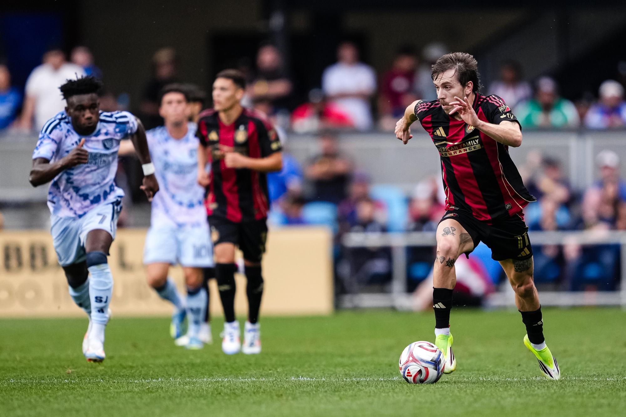 Atlanta United falls 2-0 at San Jose